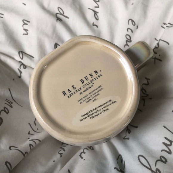 Rae Dunn “Candy Hearts” Iridescent Mug RARE - Picture 2 of 4